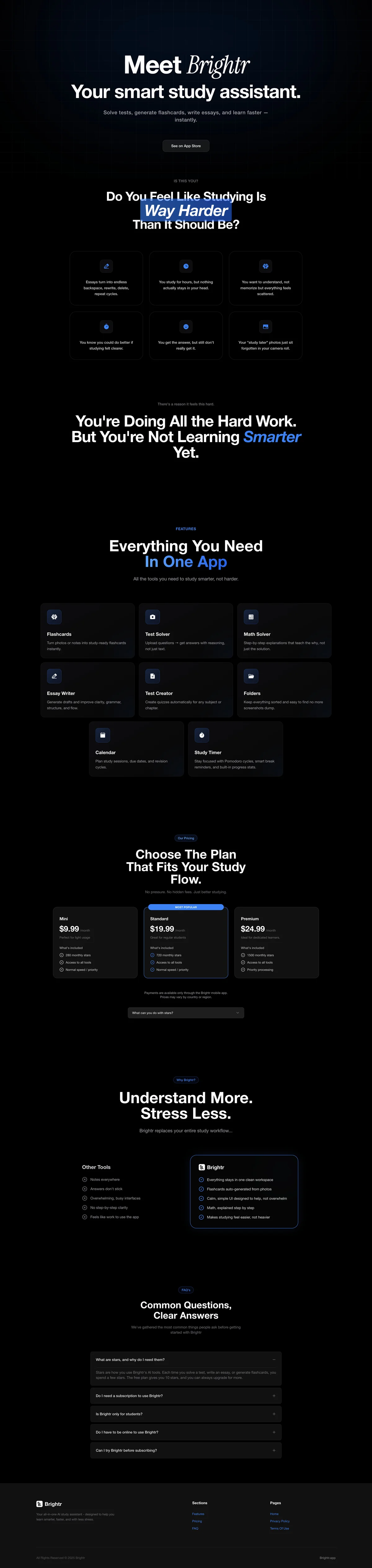 Pełny widok strony Brightr.app